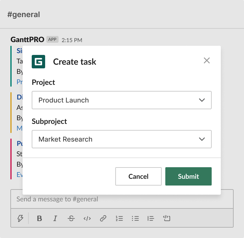 Как интегрировать GanttPRO и Slack