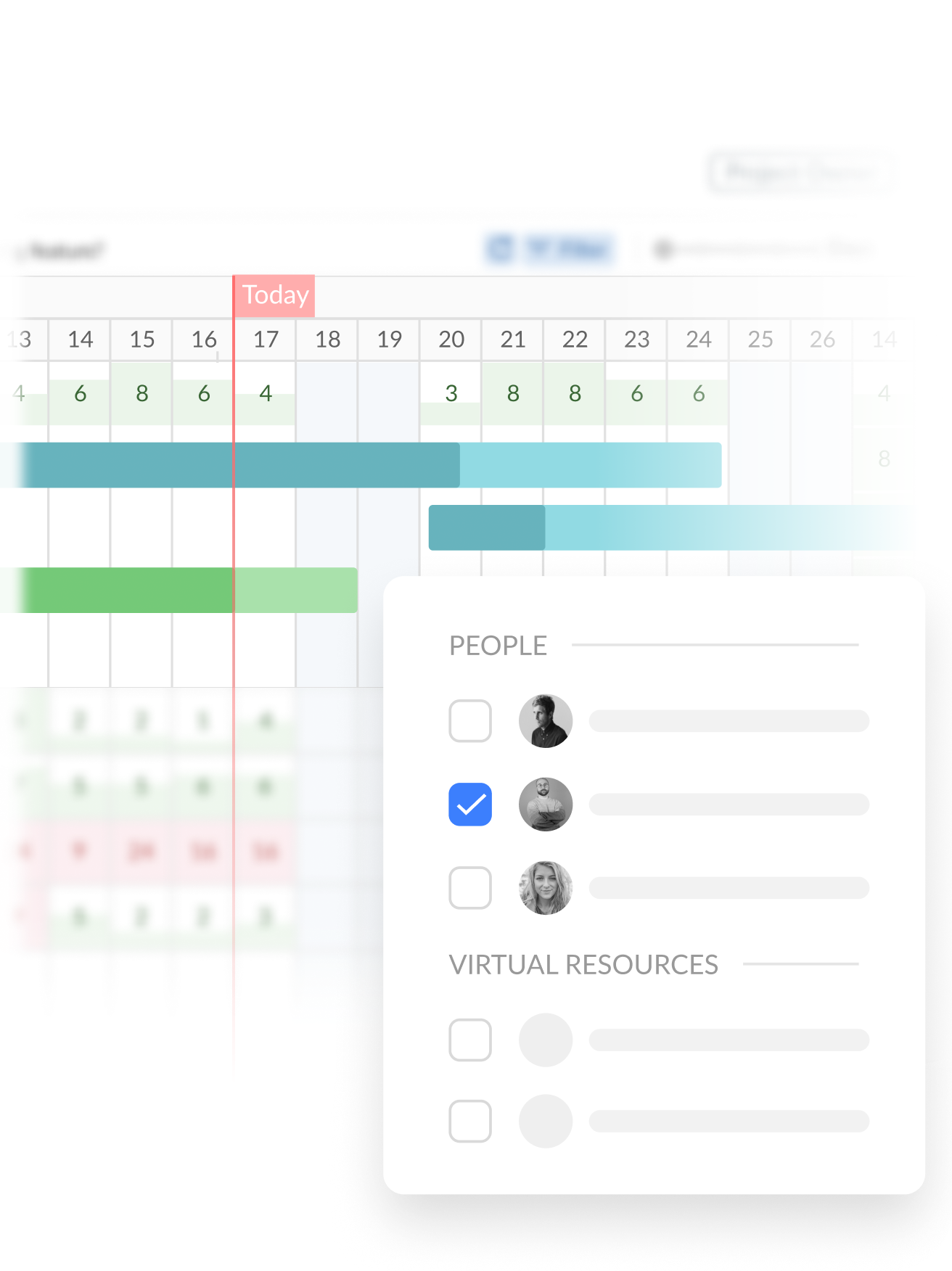 Planning & scheduling